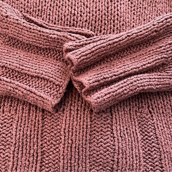 Free People Chunky Boat Neck Sweater size XS - Picture 3 of 6